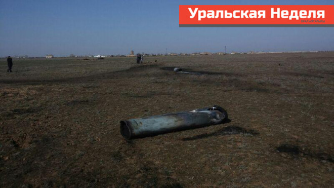 В Казахстане упала российская ракета