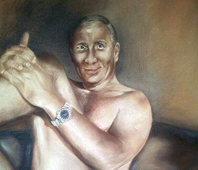 Imagine cu Putin nud