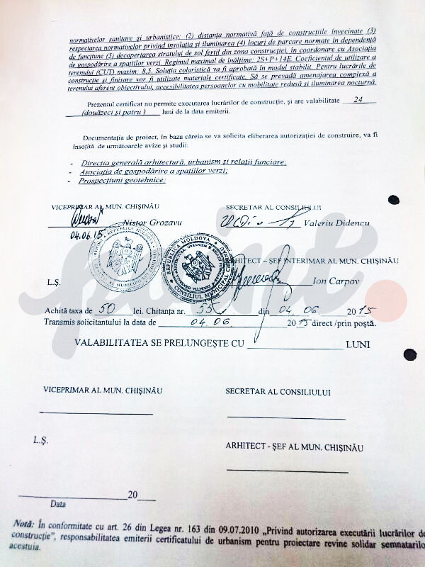 Un nou scandal cu implicarea companiilor de construcții în Chișinău