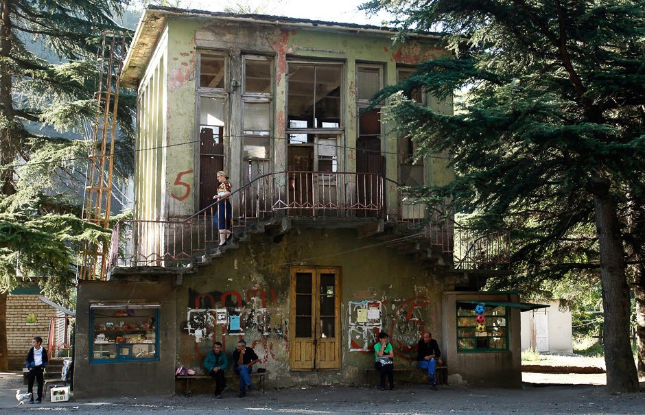 канатная дорога, грузия