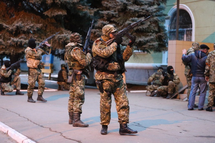 Штурм в Краматорске: погибли четыре человека