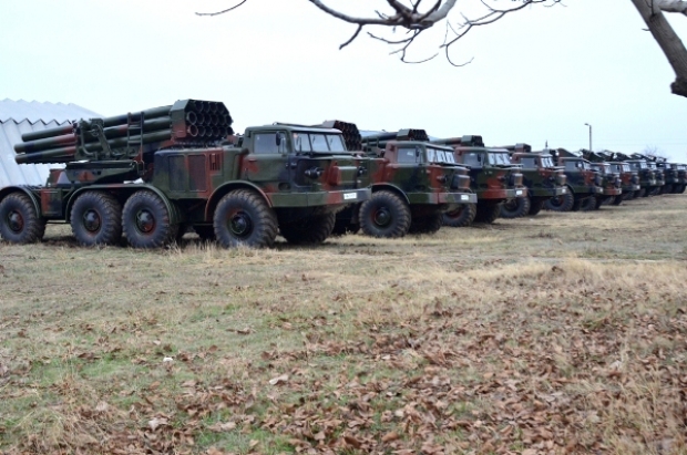 Armata și-a scos tehnica militară la vedere