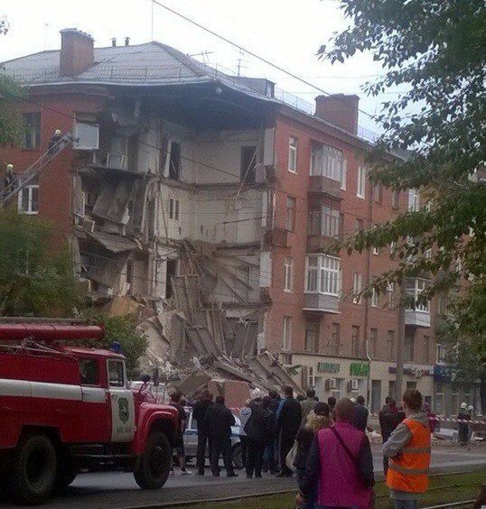 В Перми рухнул жилой дом