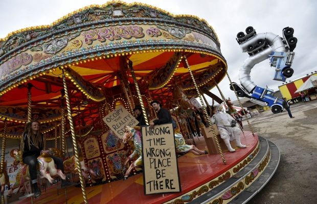 Знаменитый художник создал противоположность Disneyland
