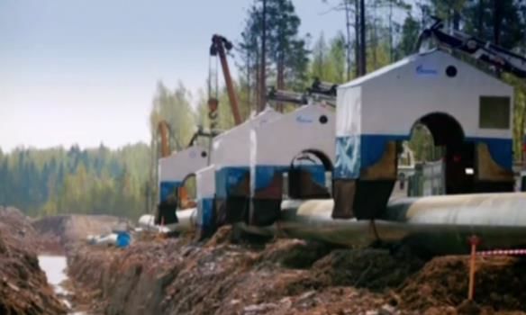 Началась постройка газопровода в обход Украины