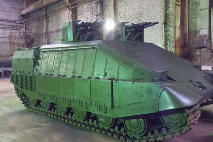 На Украине показали «инновационный городской танк»