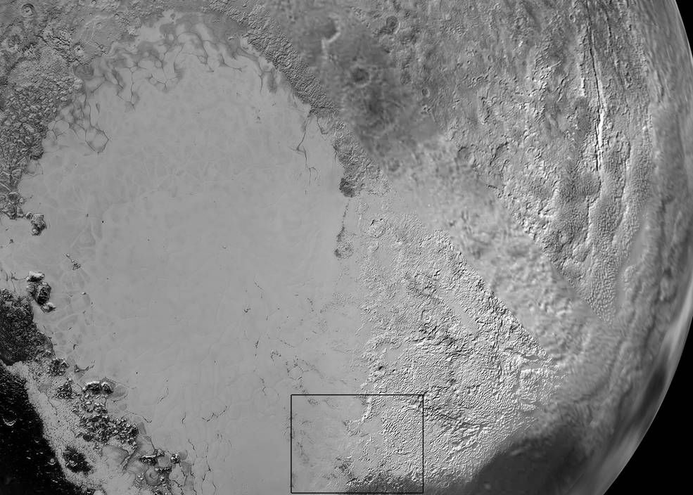 New Horizons передал на Землю фотографии заката на Плутоне