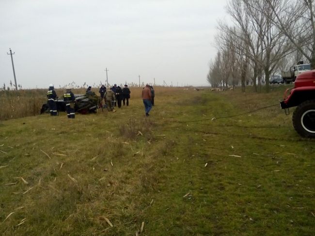 В Кагульском районе машина упала в канаву, погибли два человека