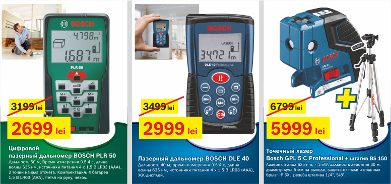 Точнее не бывает - измерительная техника от Bosch