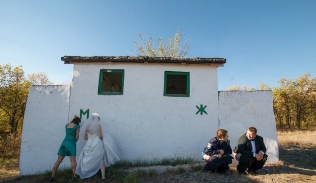 Cum se fac pozele de nuntă în Rusia. Galeria care n-are cum să nu-ți provoace hohote de râs