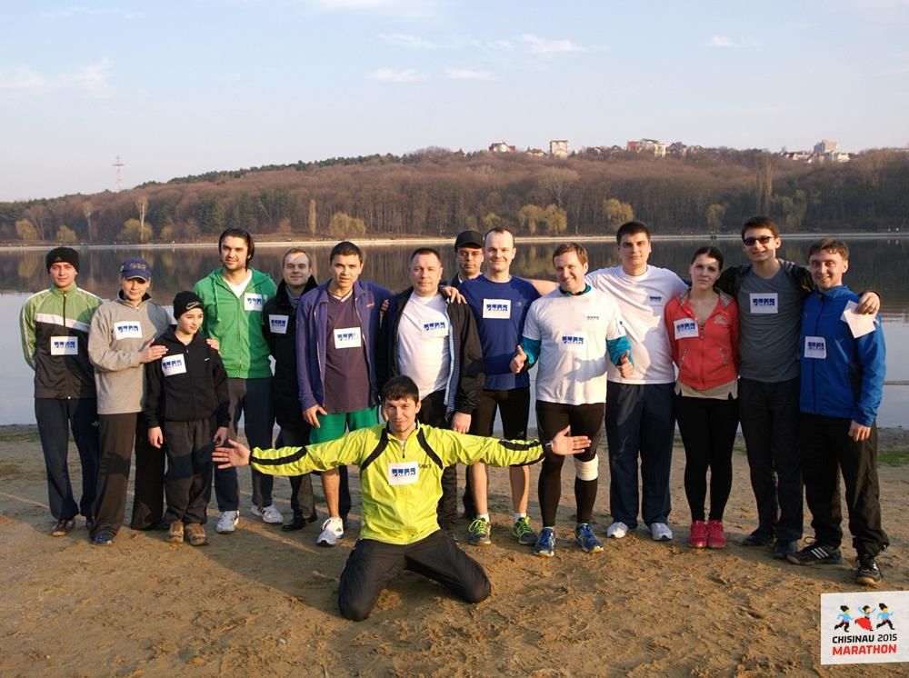 Alergare corporativă Sporter Run. Compania KPMG Moldova