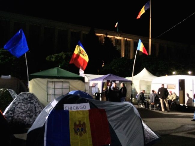 Шестая ночь протестов прошла спокойно