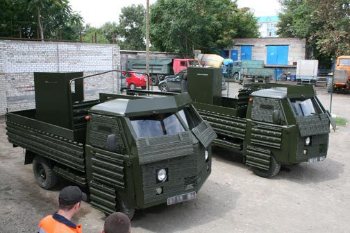 Вместо бронетехники армия Украины получила «ниндзей-черепашек»