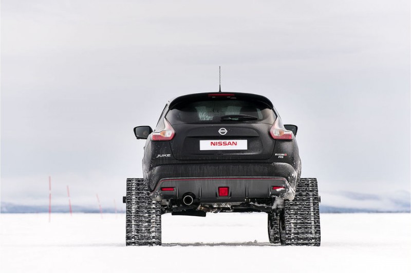 Nissan primește o versiune cu șenile pentru zăpadă