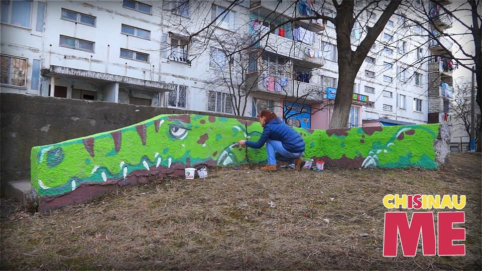 В Кишиневе готов новый арт-объект городского проекта Chisinau Is Me
