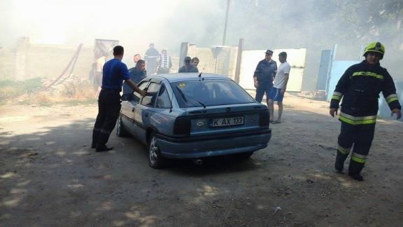 Incendiu în după-amiaza zilei, în centrul Capitalei