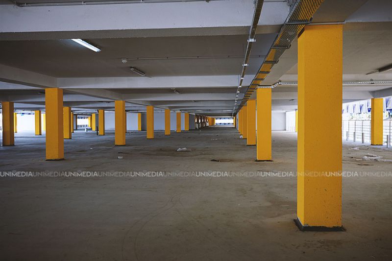 Cum arată parcarea multietajată de la Aeroport