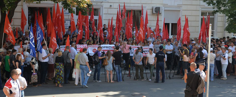 ПСРМ призывает готовиться к массовым общегражданским протестам