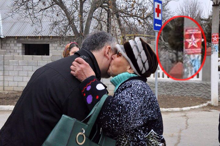 Igor Dodon, pupat de mama focului de o doamnă