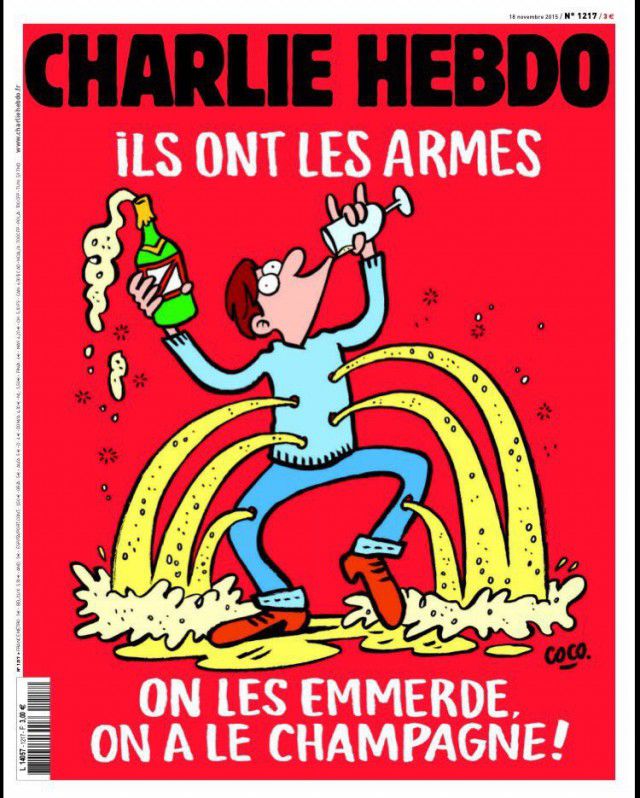 Charlie Hebdo повторно высмеял жертв серии терактов в Париже