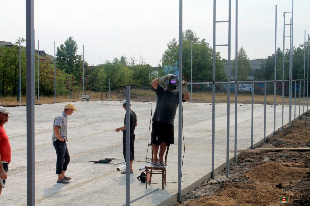 Ilan Șor a dat startul construcției unui nou teren sportiv la Orhei