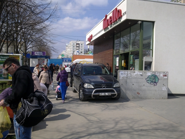 Unde si-a parcat masina un sofer din capitala
