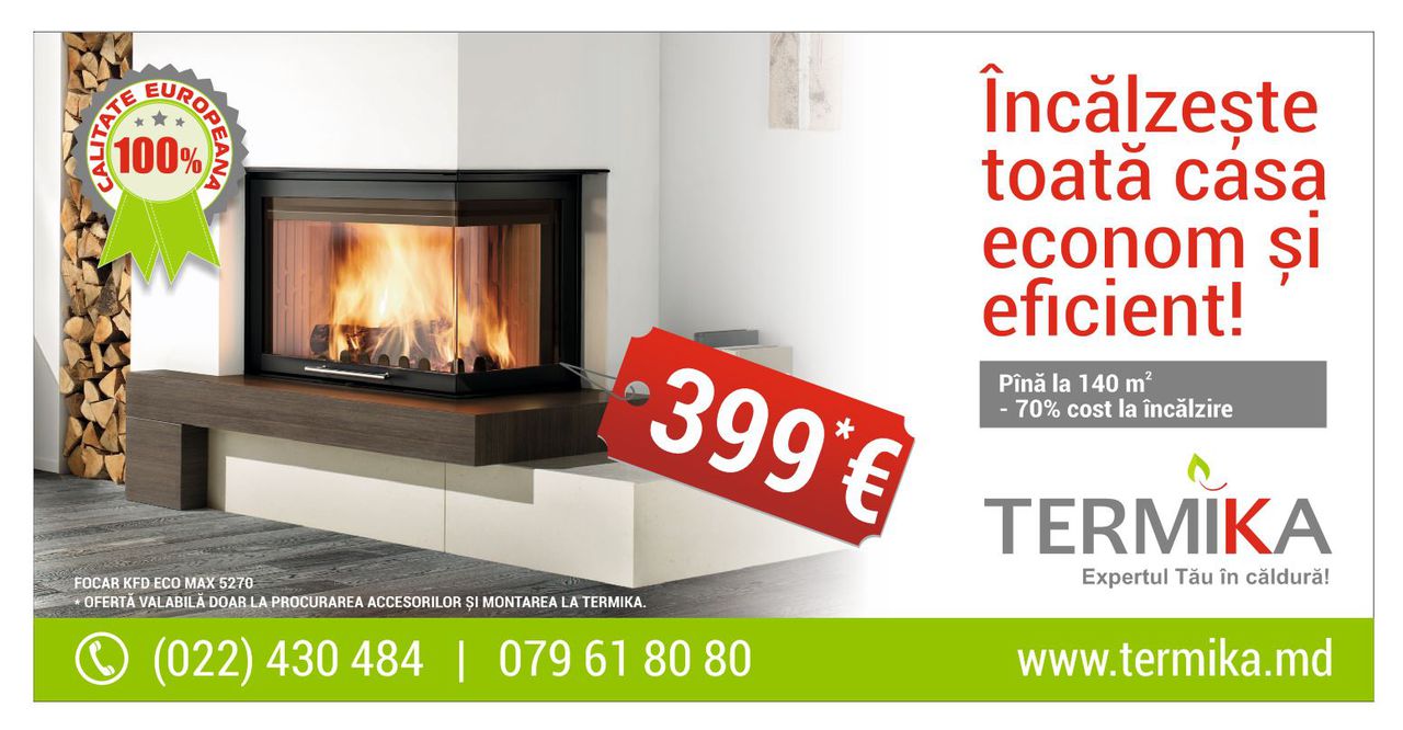 Încălzește toată casa econom și eficient