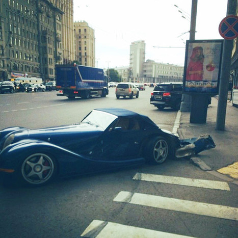 Гоша Куценко попал в ДТП в центре Москвы