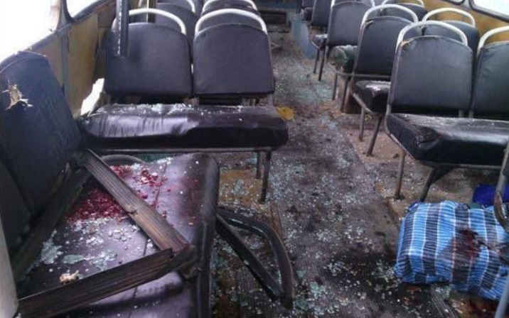 Под обстрел на Донбассе попали пассажиры еще одного автобуса, есть погибшие