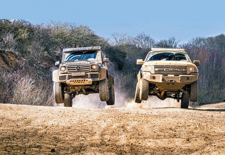 Тест-драйв от Top Gear: «монстры» 4X4²