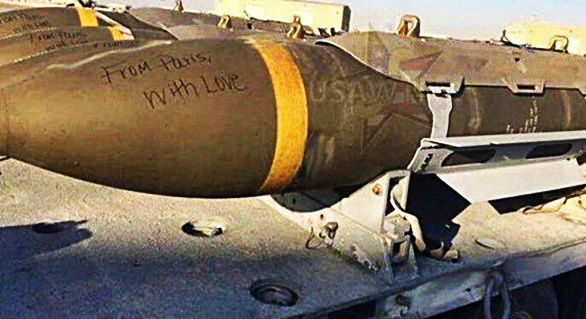 Ce au scris americanii pe rachetele cu care au bombardat Siria
