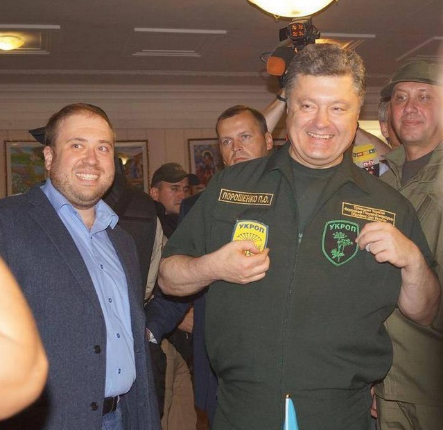 В Мариуполе Петр Порошенко признал себя укропом