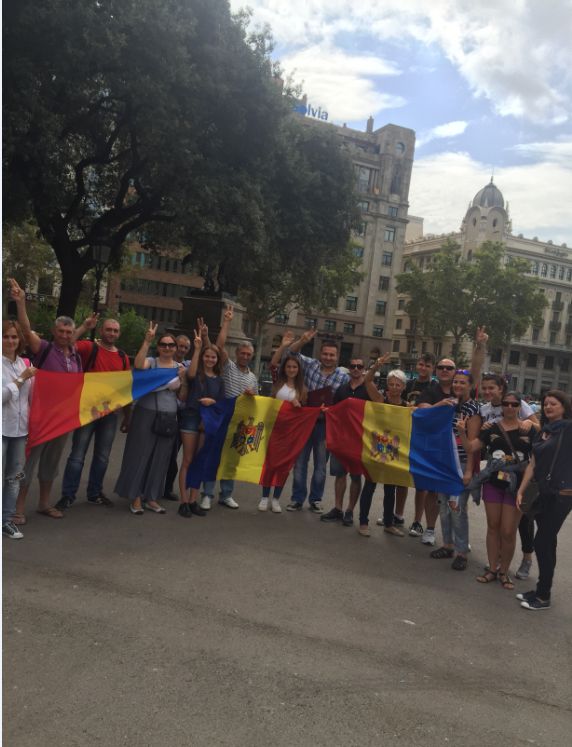 Moldovenii protestează și în alte țări europene
