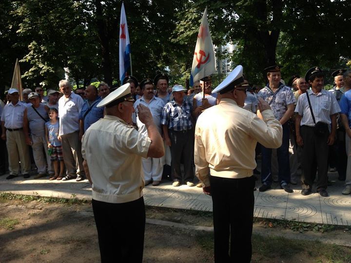 День военно-морского флота СССР в Кишиневе