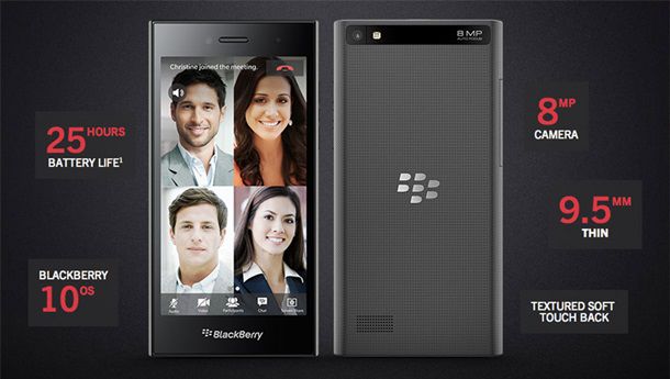 BlackBerry представил смартфон без физической клавиатуры