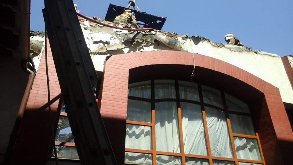 Cum arată restaurantul Butoiaș după ce pompierii au reușit să stingă flăcările