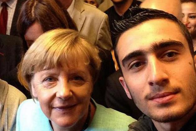 Un selfie cu Angela Merkel a devenit viral după atentatele de la Bruxelles