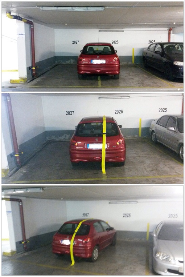 Cum s-a răzbunat un şofer care s-a trezit cu locul de parcare ocupat ilegal