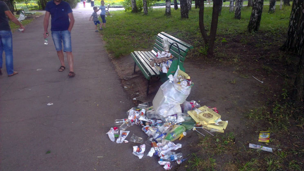 кишинёв, мусор