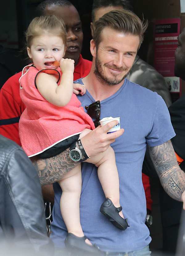 David Beckham, cel mai sexy tătic