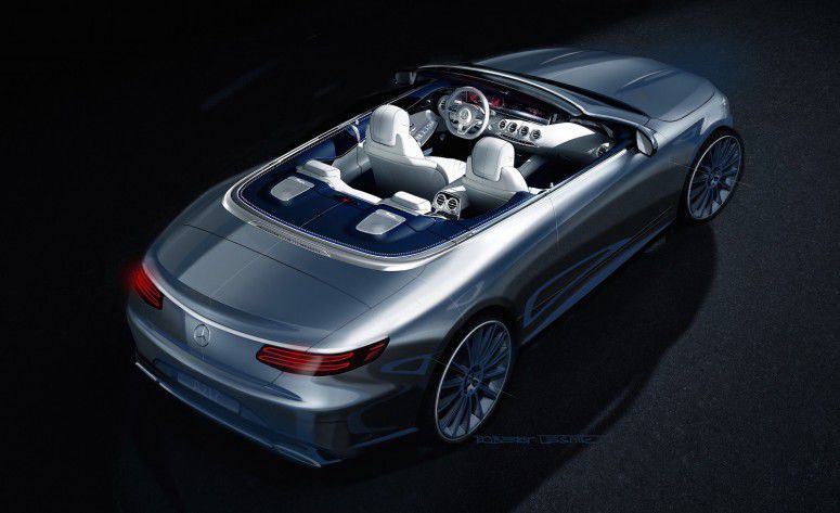 «Мерседес» везет во Франкфурт первый полноразмерный кабриолет