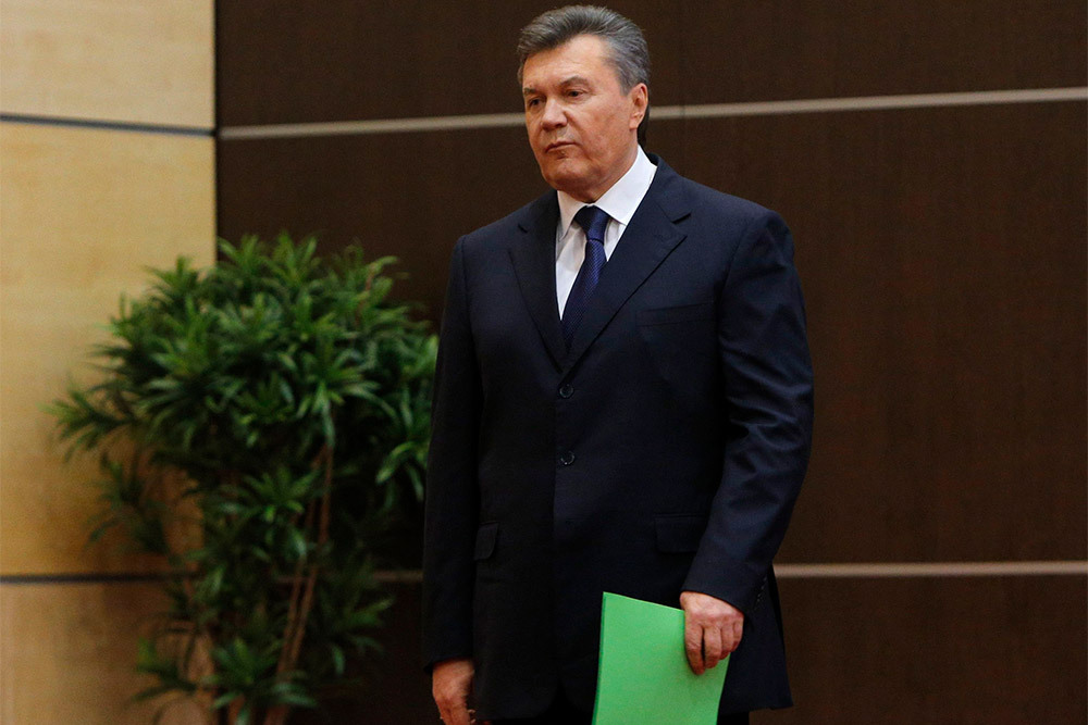 Янукович: "Я до конца буду с народом, а не с подонками-националистами"