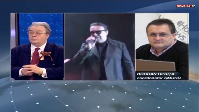 Un politician român a purtat panglica Sf. Gheorghe în direct la TV