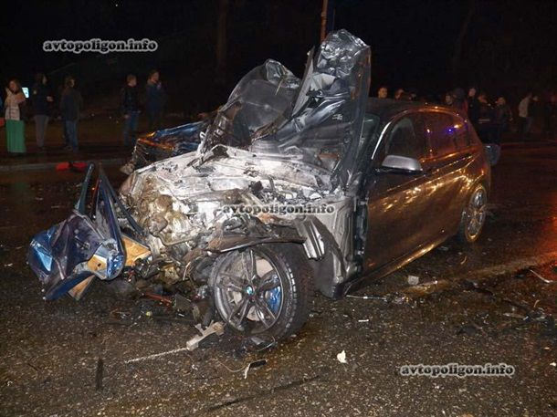 В Киеве разбились Porsche Cayenne, два BMW и Mercedes