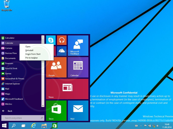 Windows 9 будет бесплатна для пользователей "восьмерки"