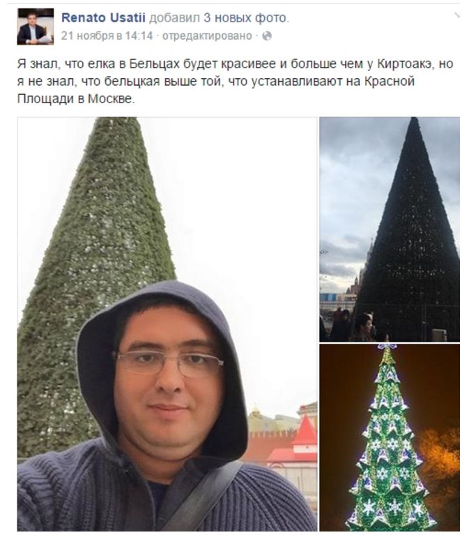 Ренато Усатый: В Бельцах елка будет выше, чем на Красной площади
