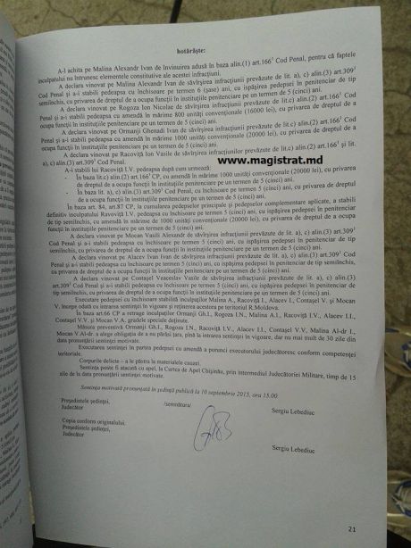 Șeful Penitenciarului din Cahul și alți subalterni, condamnați la închisoare