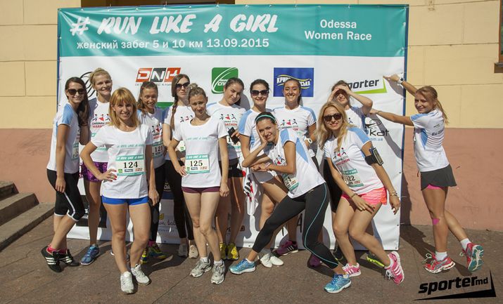 Alergătoarele din Moldova la cursa feminină inedită de la Odessa