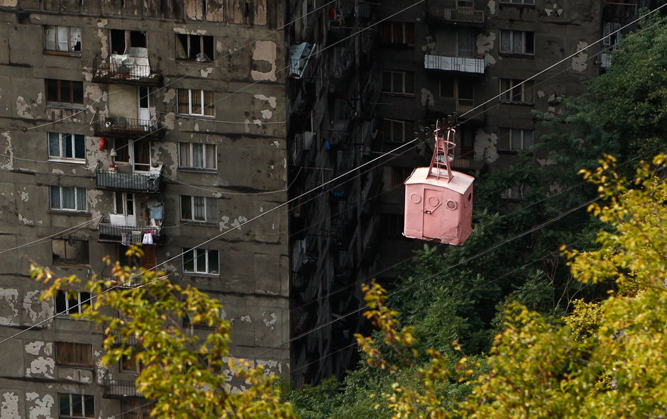 канатная дорога, грузия