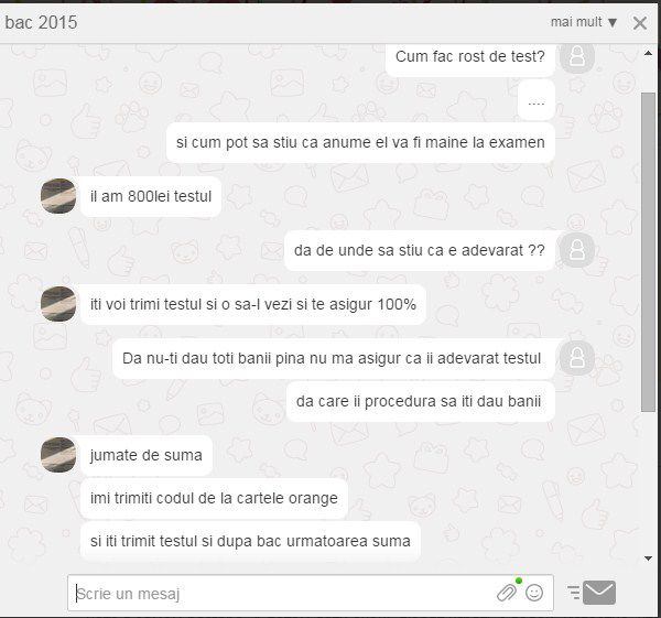 De vânzare pe net. Cât costă testul pentru examenul de BAC la limba străină de mâine